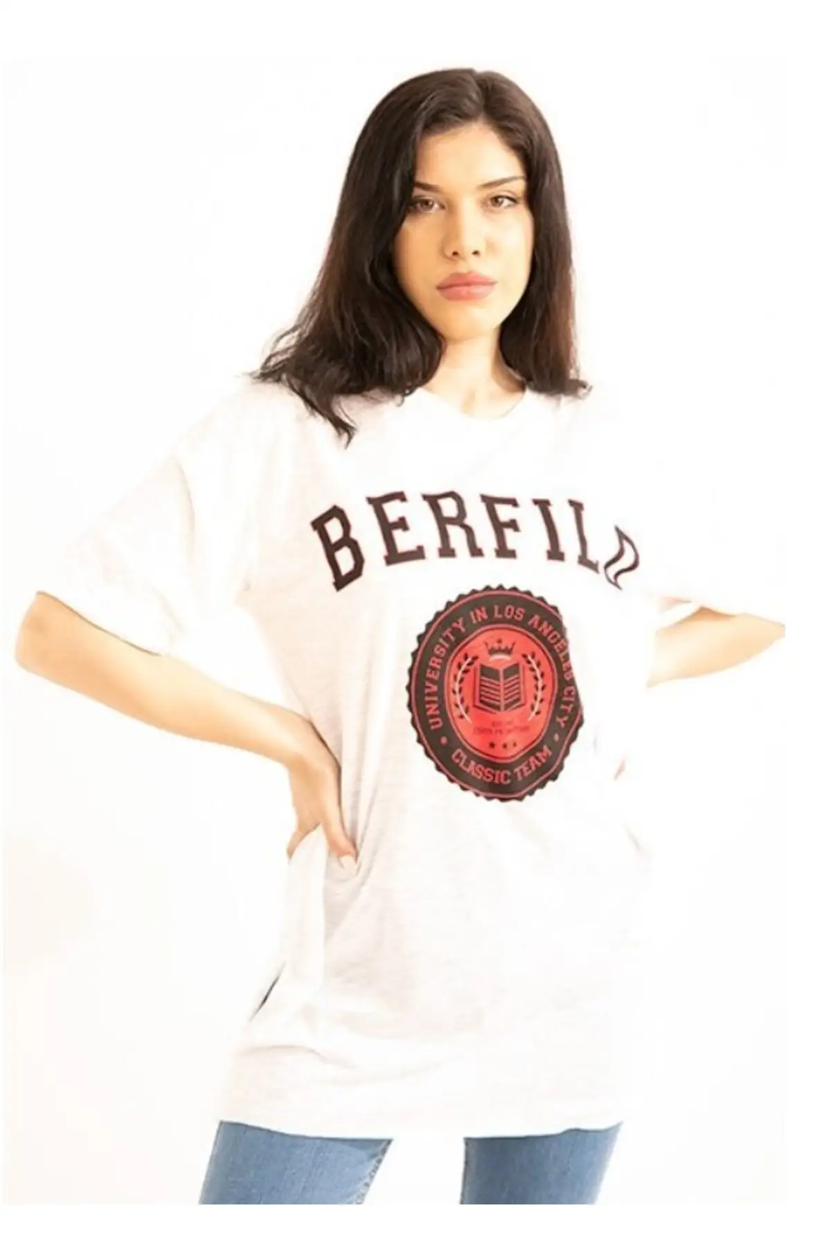 

Berfield Printed t-shirt Ecru P-018480