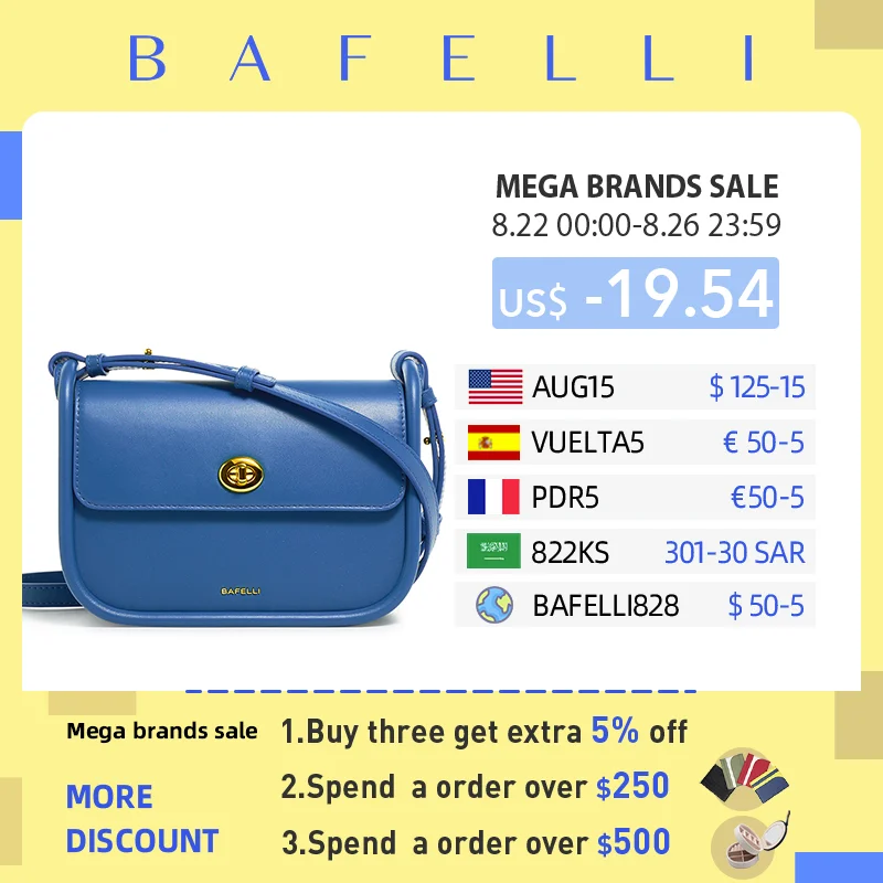 BAFELLI WOMEN‘S HANDBAG NEW 20	