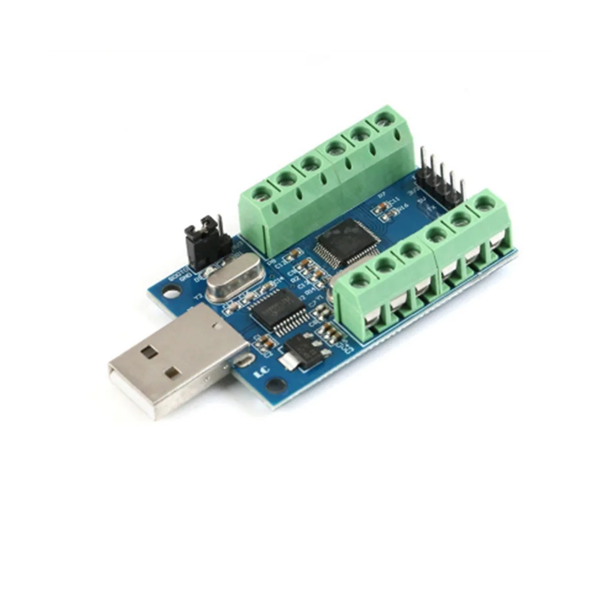 

USB-интерфейс STM32F103C8T6, 10 каналов, 12 бит