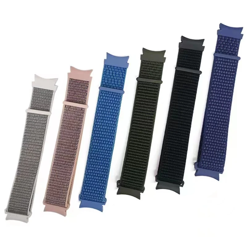 Sport Band For Samsung Galaxy Watch 5 Pro 45mm / Watch5 44mm 40mm / Watch 4 Classic 46mm 42mm nylon Strap Watchband Bracelet