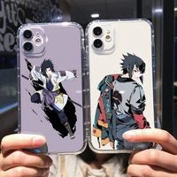 naruto in modern style transparent case for iphone 8 plus 7 7p x xr xs 8 plus 6 6s 11 12 13 max pro mini se 2020 pfdp soft
