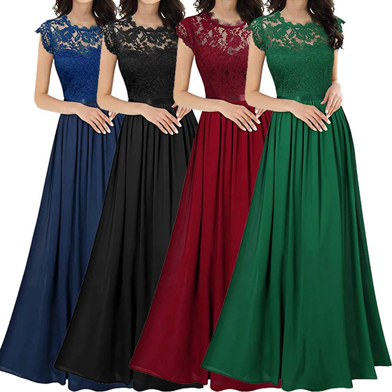 

Women's Dresses Solid Color Tunic Dating PartySexy Solid Color Dress Long Dress for Woman