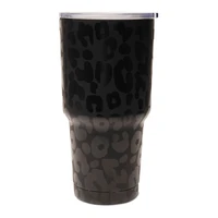 25pcs 30oz %c2%a0black leopard stainless steal tumblers vacuum insulated tumblers mug for drink gifts wholesale rts us warehouse 103