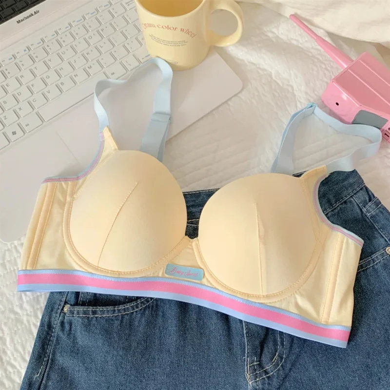 Бесшовное нижнее белье Cloud женский спортивный бюстгальтер на тонких косточках с