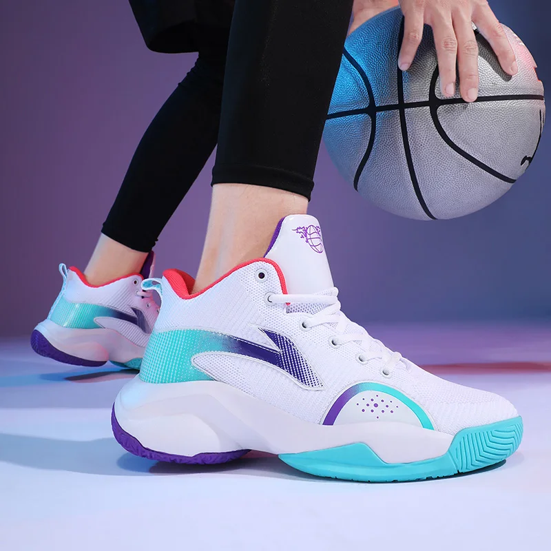 New Men Basketball Shoes Cushioning Non-Slip Mens Designer Sneaker Sports Shoes Gym Training Athletic Women Basketball Sneaker