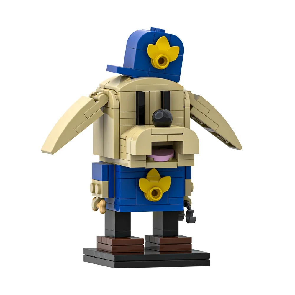 BuildMoc Детективная собака из блоков