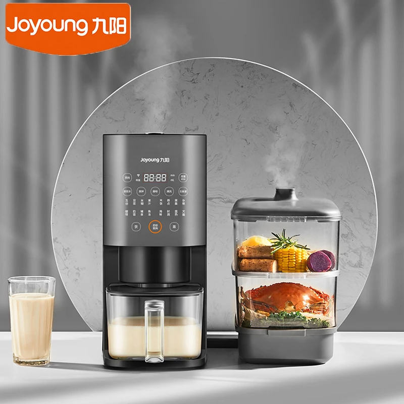 

Joyoung K2S Soymilk Machine Fully Automatic Food Blender 1.2L Wall Breaking Mixer With Heating Mobile Remote Control Steam Pot