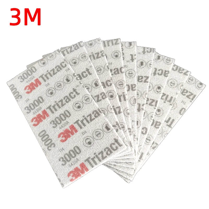 

3M30290 Pyramid Square Sponge Sandpaper 3000 Grit 70/140mm Polished Sand Skin 5000