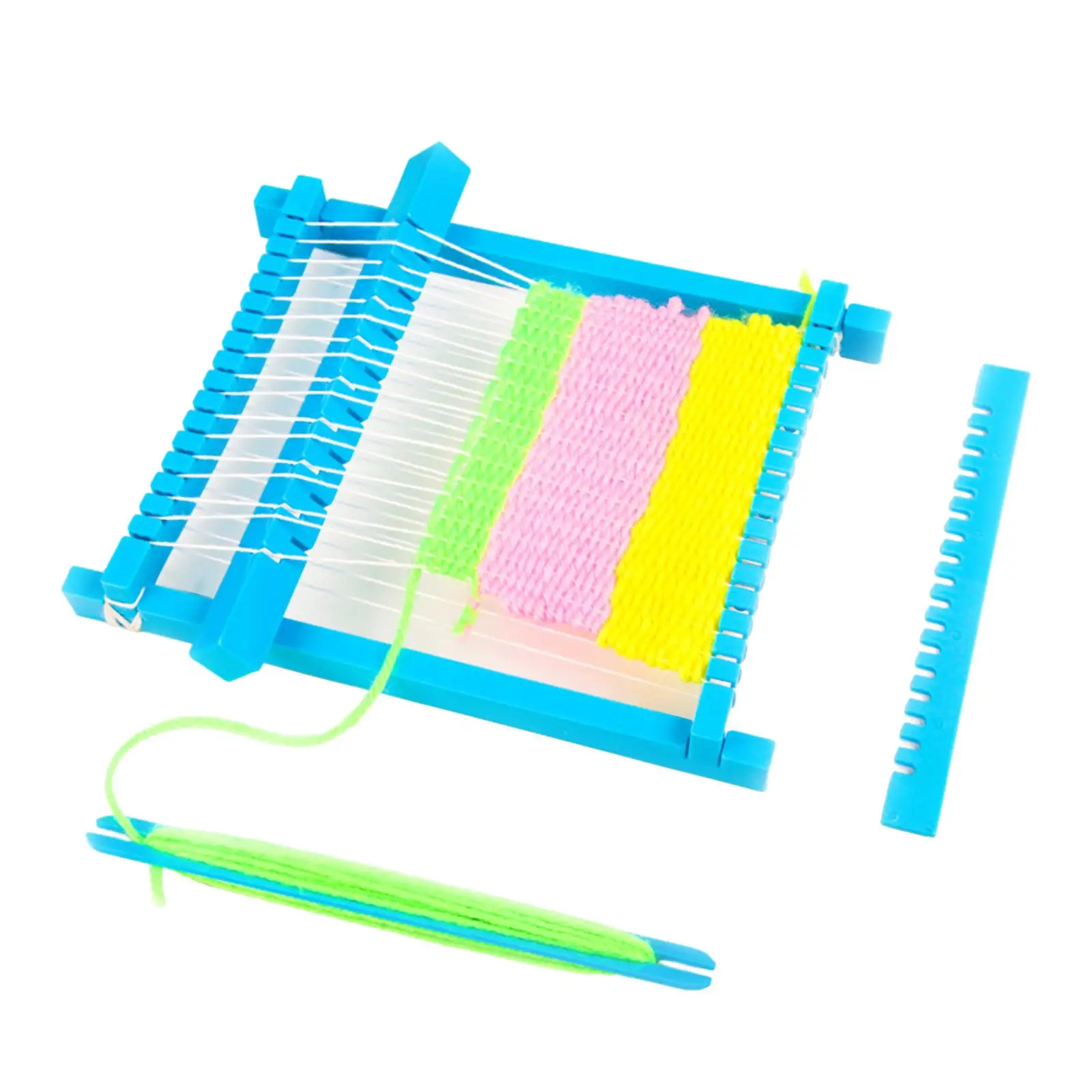 

Weaving Loom Tool with Accs Creative Multifunctional DIY Toy for Beginners Children
