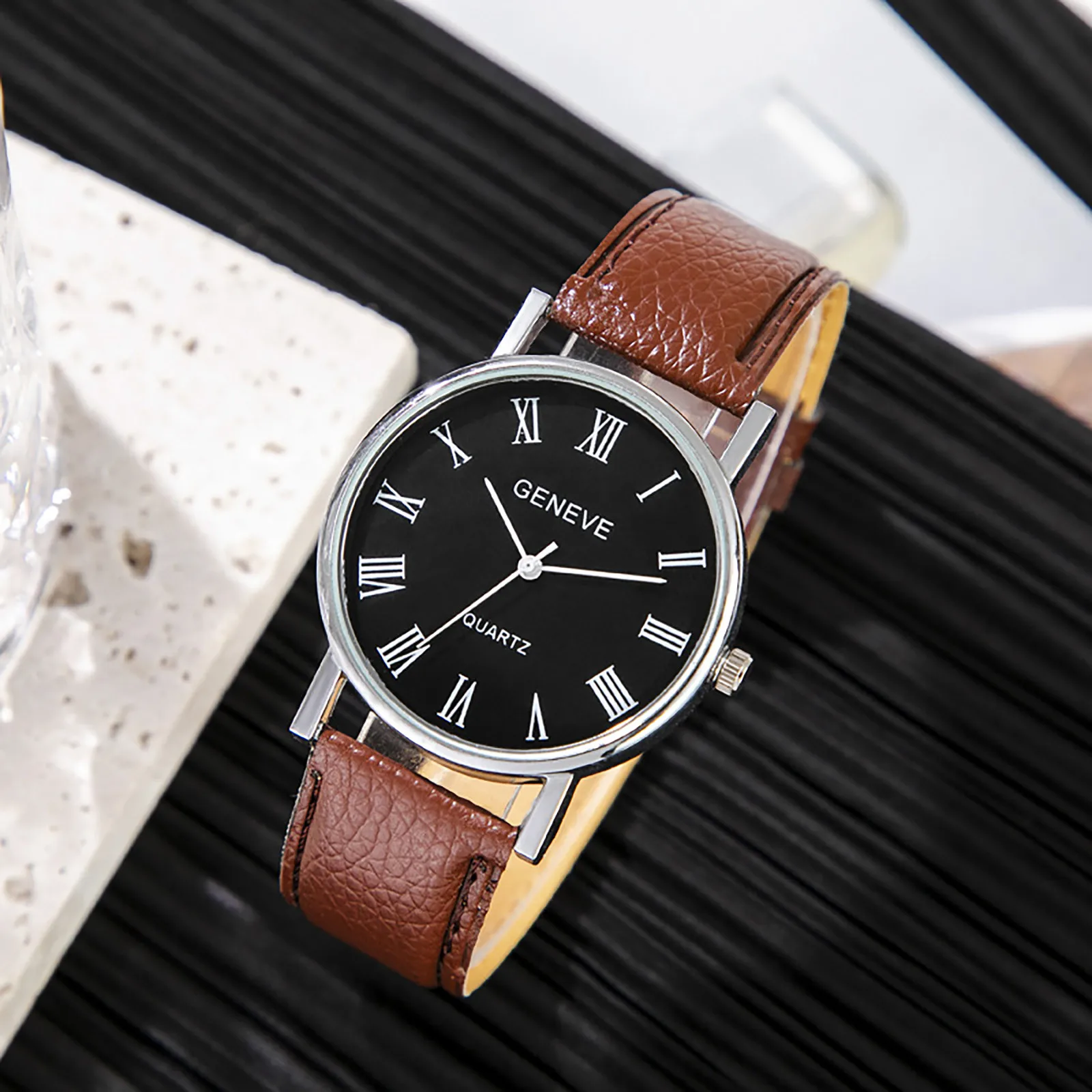 

Eillysevens Leatherbelt Men Watch Casual Light Waterproof Quartz Watch For Men Fashion High Quality Wristwatches Reloj Hombre