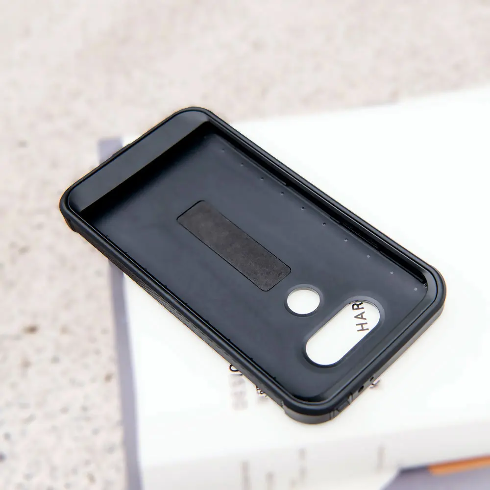 For LG G5 Phone Case Heavy Duty Protection Cover Joylink Built-in Screen Protector Defender Business Black