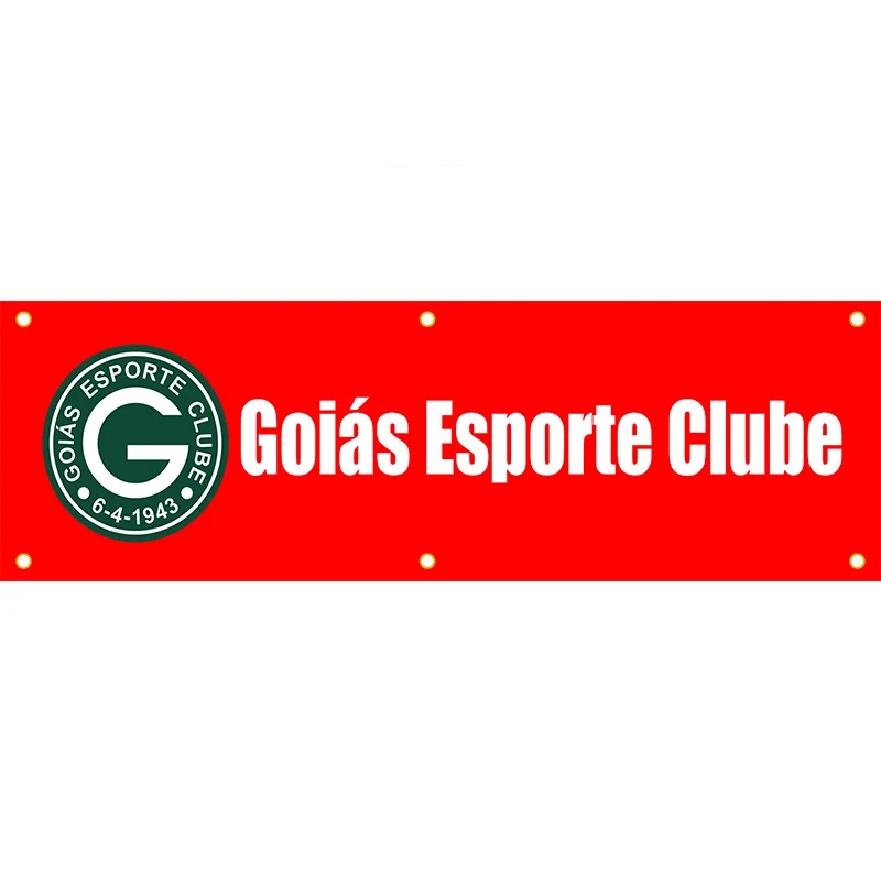 

Goiás Esporte Clube Banner Free Shipping Customize Football Club Flags 1.5*5ft (45*150cm) Custom Advertising Decoration Banner