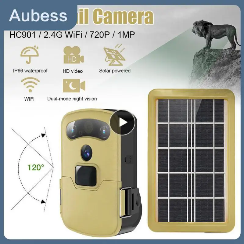 

Mini Scouting 720p With Night Vision Trail Camera Trigger App Control Wildlife Camera Wildlife Surveillance Photo Trap Camera