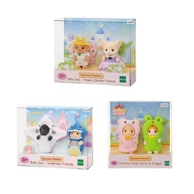 Горячее в наличии Сильвеские семейные аниме фигурка Kawaii акула лягушка Vip костюм