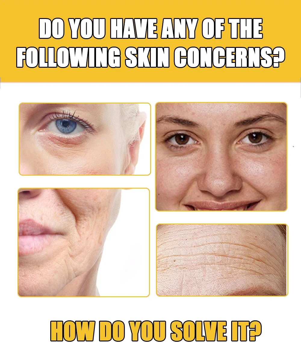 Мгновенный антивозрастной эффект для удаления морщин на лице сыворотка тонких