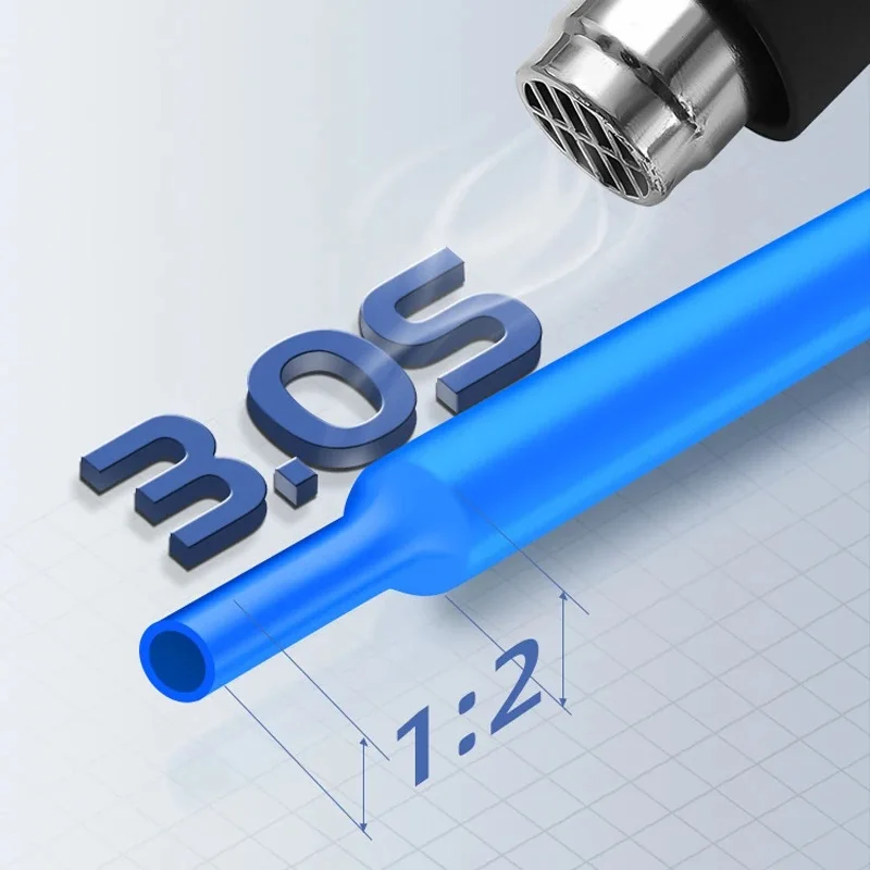 580/800 Шт. Термоусадочная Трубка С Изоляцией Укороченная Соединительная Муфта