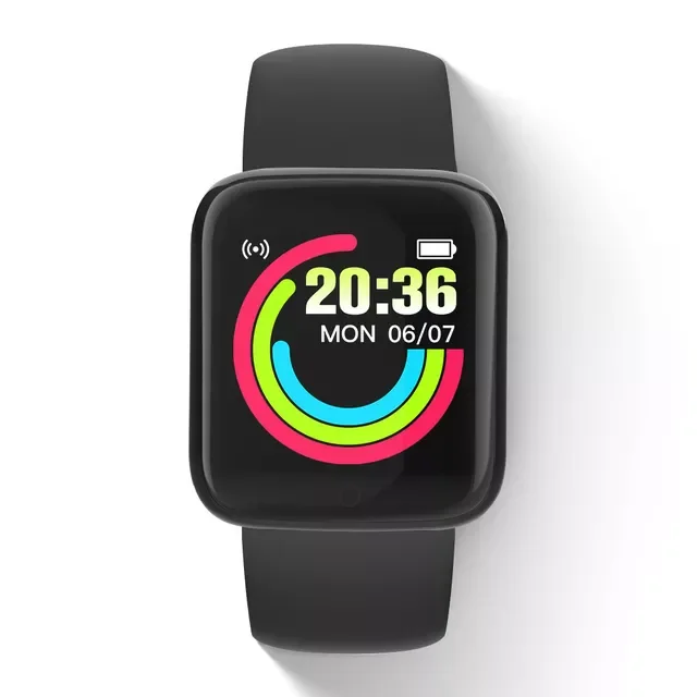 

Macaron Y68 D20S Smart Watch Waterproof Bluetooth Blood Pressure Fitness Tracker Heart Rate Monitor Smartwatch