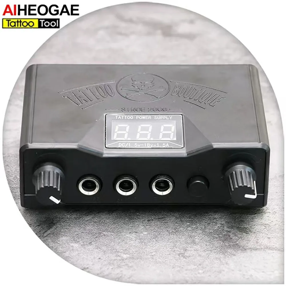 Tattoo Power Supply Voltage Transformer LED Digital Colorful Tattoo Power Unit for Tattoo Machine Supply
