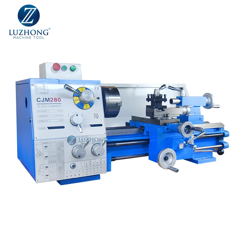 

CJM280 Small bore metal lathe mini lathe machine