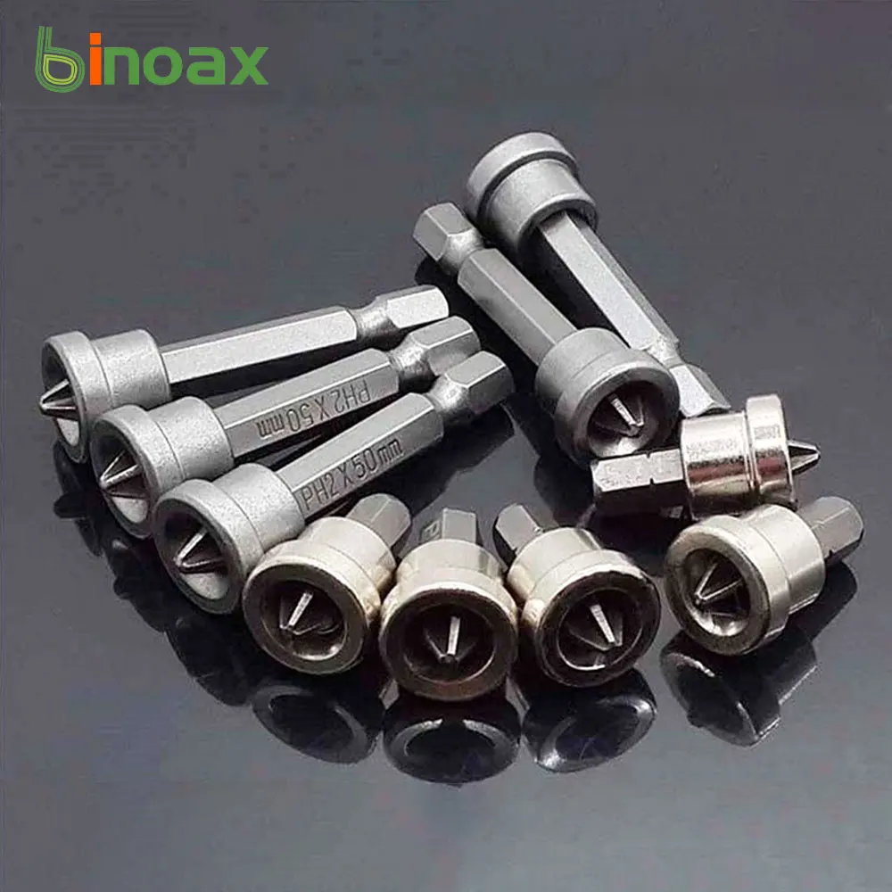 

Binoax Positioning Screwdriver Bits Head Woodworking Screw Hex Shank Positioning Bit batch Head for Gypsum Board