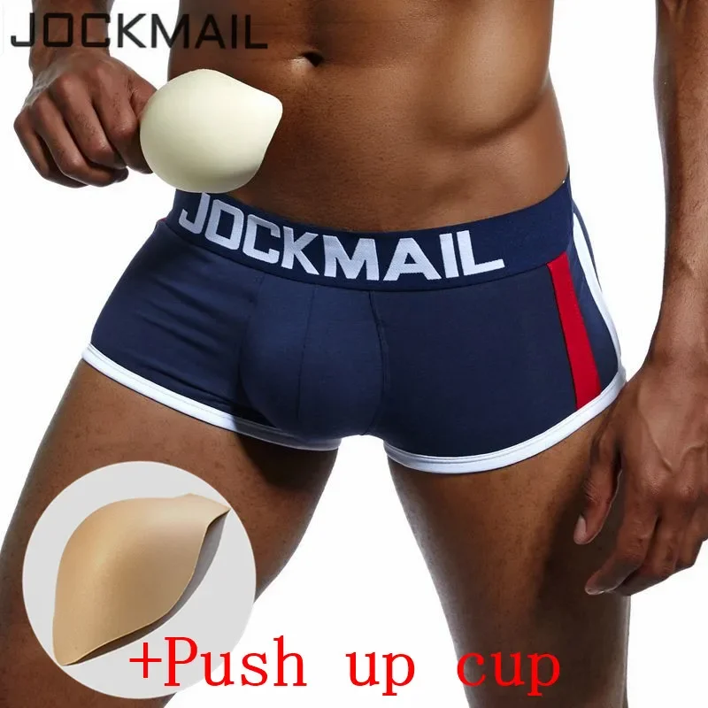 Трусы-боксеры JOCKMAIL мужские цвет в ассортименте L XL XXL XXXL усиление выпуклости