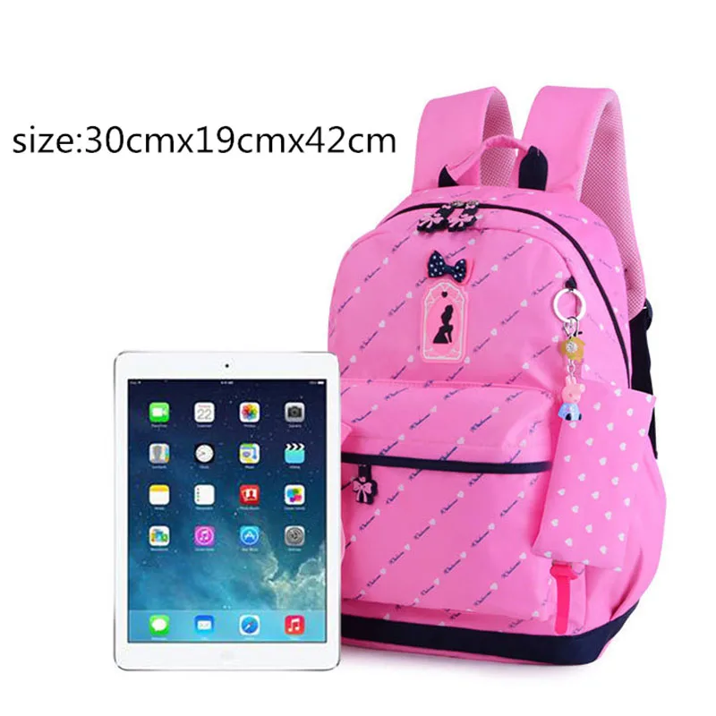 Children School Bags Teenagers Girls Printing Rucksack school Backpacks 3pcs/Set kids travel backpack Cute shoulder bag Mochila