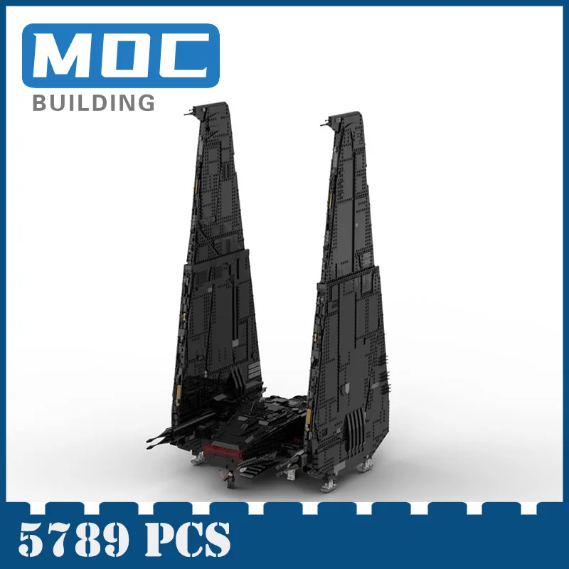 

NEW Star Plan Series UCS Command Shuttle Space Wars MOC Building Blocks Modfied Model Toys Kids Gifts