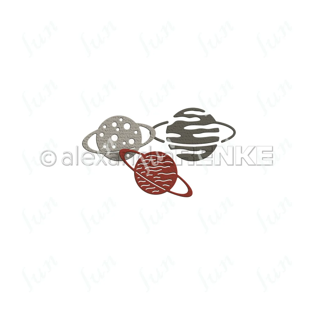 

Dies for DIY Scrapbooking Album Make Paper Card Embossing Craft Supplies Diary 3 Planets Decor Cut Die Stencil Template 2022 New
