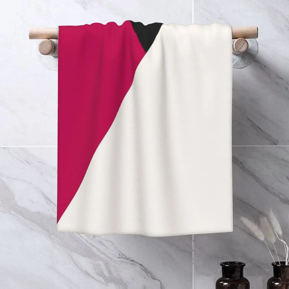 

Трехцветное розовое угольное полотенце с геометрическим рисунком s, полотенце для лица, одеяло, полотенце для волос, кухонное полотенце, большое хлопковое банное полотенце s