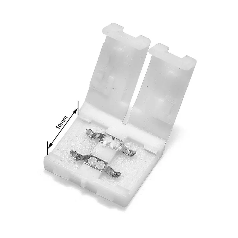 5-100pcs RGBW LED Connector 5pin 10mm 2pin 4pin Free Soldering for 5050 3528 Single Color RGB RGBWW Strip Light | Обустройство дома