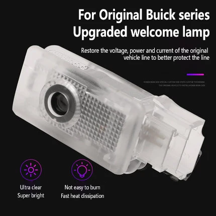

Lacrosse ENVISION 2PCS LED Car Door Welcome Logo HD Ghost Shadow Light Laser Projector Light Emblem Lamp For Buick