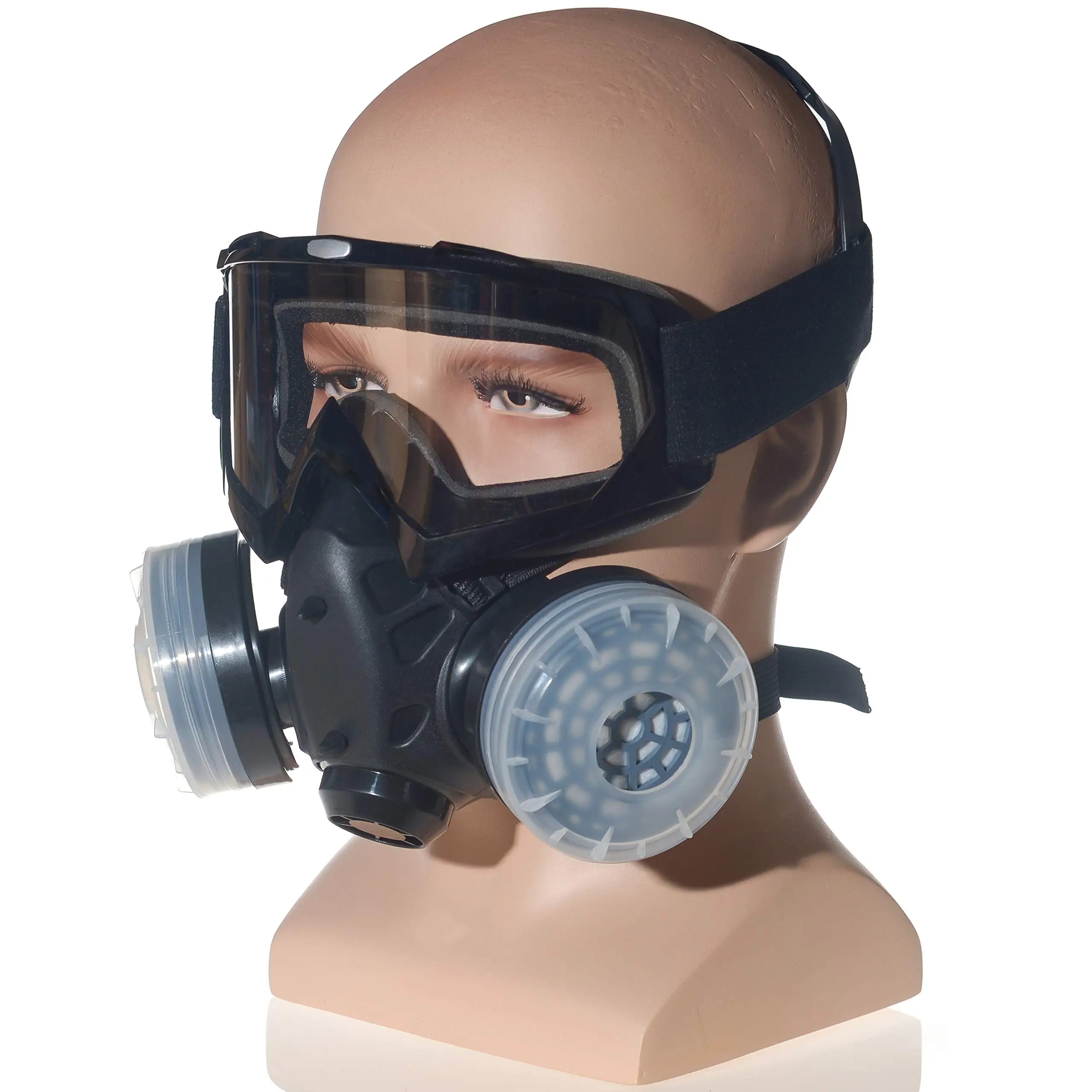 

Industrial Gas Chemical Dust Spray Paint Respiratory Mask Reusable Suitable For Adults To Wear Comfortably