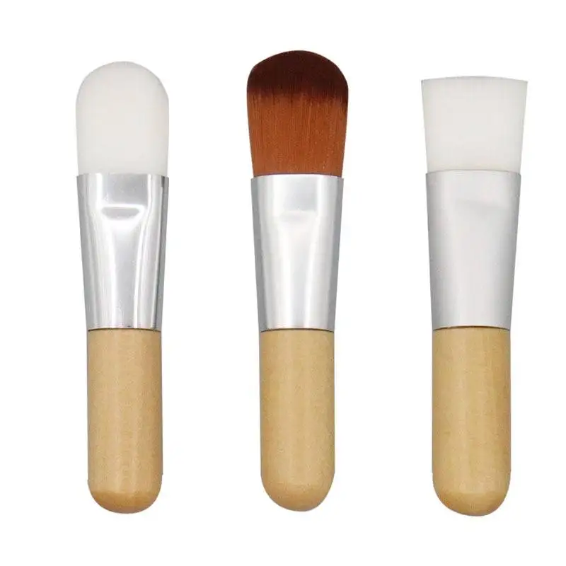 100PCS Makeup brush set loose powder eye shadow brush bamboo handle makeup face applicator