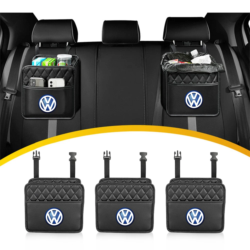 Подвесная сумка для хранения на спинке автомобильного сиденья из искусственной