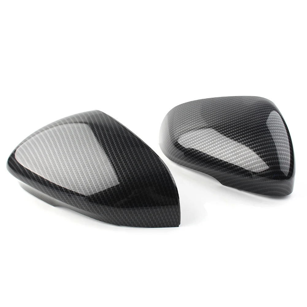 2x крышка зеркала заднего вида из углеродного волокна ABS для Jaguar XF XFR XFR-S XE XJ XJR XK XKR