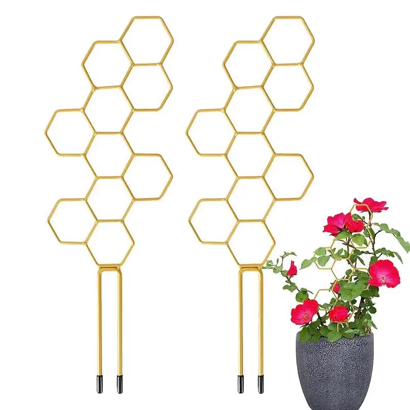 

Metal Trellis Plant Support Rust Free Plants Vine Climbing Support Indoor Small Stackable Metal Wire For Balcony Climbing Plant