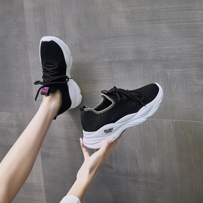 Женские теннисные туфли 2022 дешевая дышащая сетчатая Нескользящая женская обувь