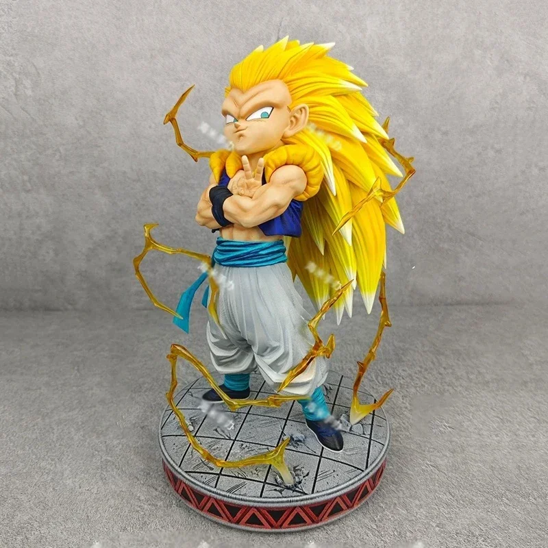 Фигурка Dragon Ball SJJ3 Gotenks аниме фигурки GK Super Saiyan статуя фигурка из ПВХ коллекционная