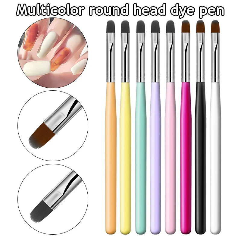 

Nail Brush Manicure Painting Drawing Tool for Professional Salon or Home Use UV Gel Extension Beauty Nail Art Pen Brush