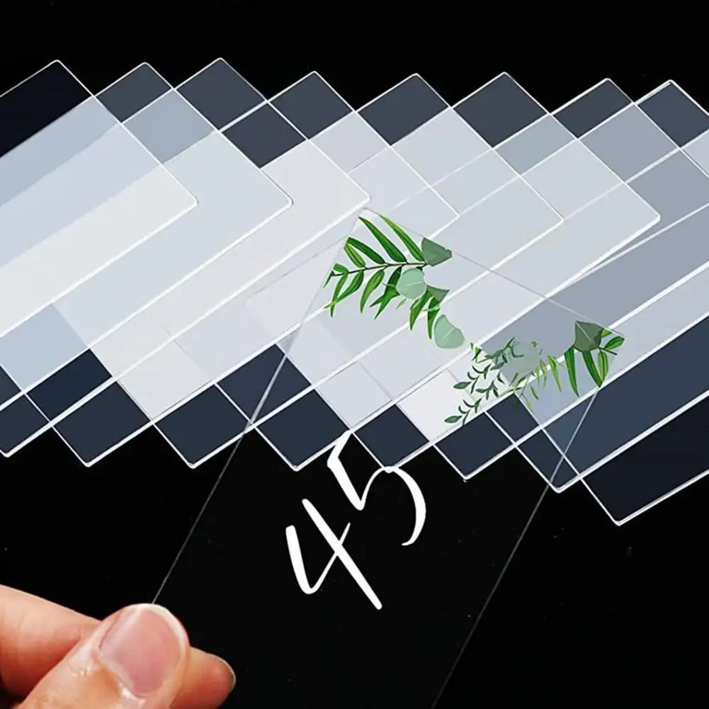 

10 шт./набор, акриловые прозрачные подставки под дерево