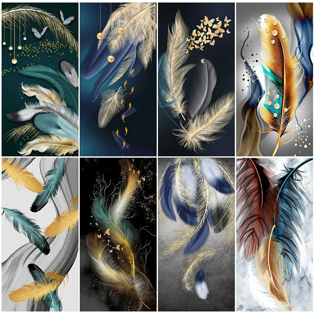 

ARMYQZ алмазная живопись олень 5D Сделай Сам полная квадратная Круглая Мозаика перо вышивка пейзаж Ручная работа подарок украшение для дома