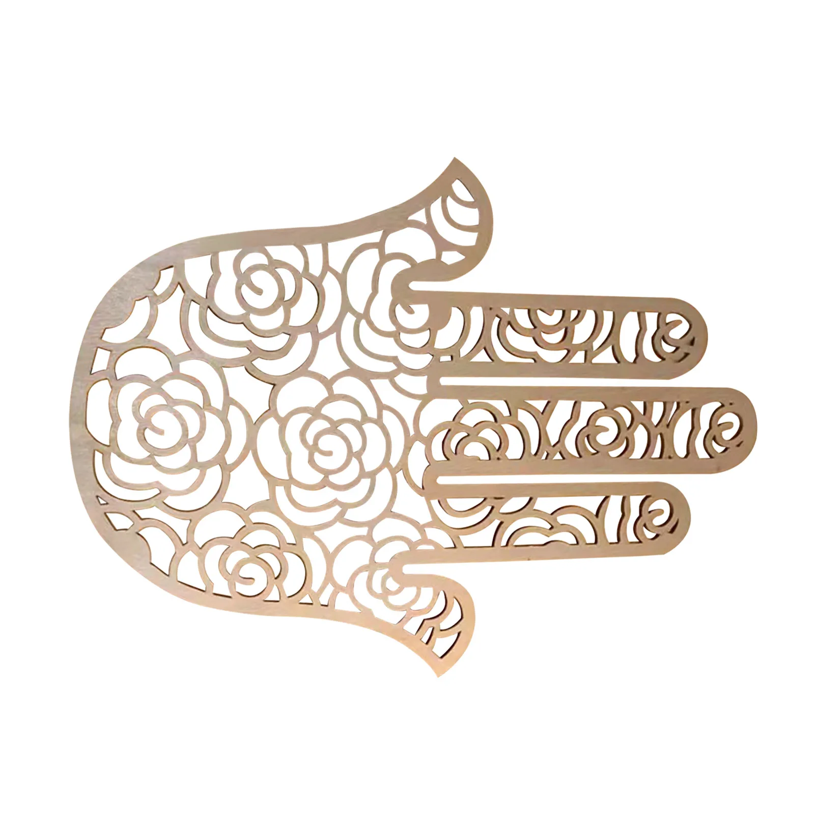 

Новая Фатима ручной деревянный геометрический узор настенные художественные поделки деревянные украшения медитация технические украшени...