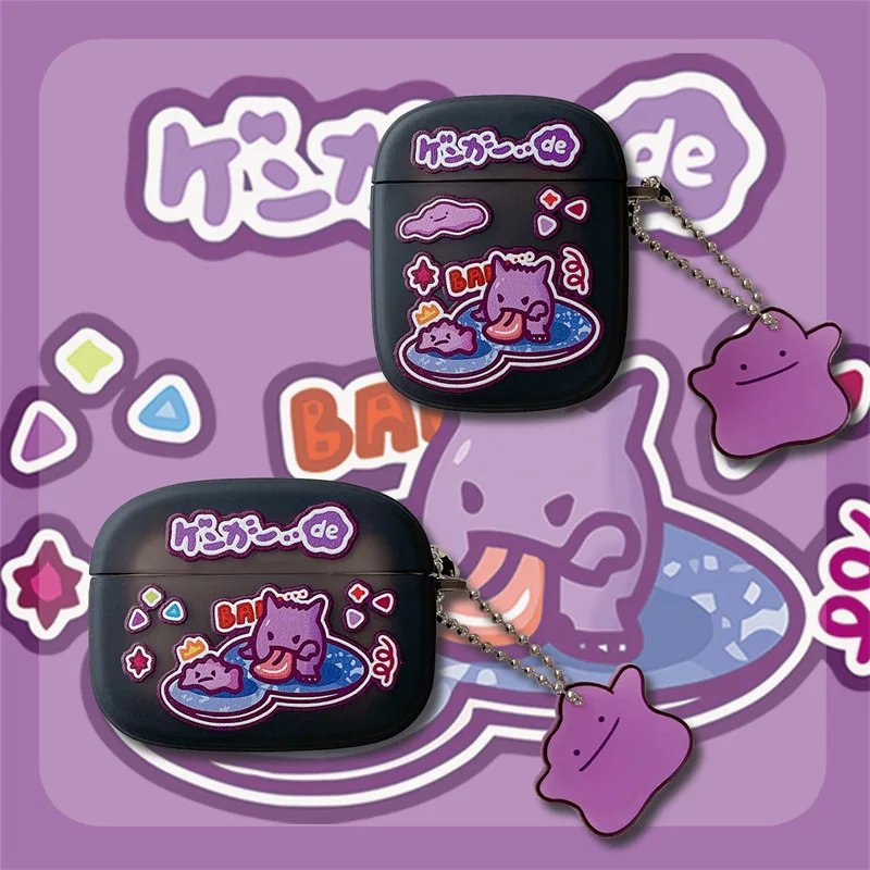 

Purple Mud Cartoon for AirPods 3 Case Apple AirPods 2 Case Cover AirPods Pro Case IPhone Earbuds Accessories Air Pods Case