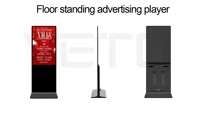 32 43 55 65 inch 2k 4k floor stand touch screen supplier digital signage free alone lcd kiosk monitor advertising player