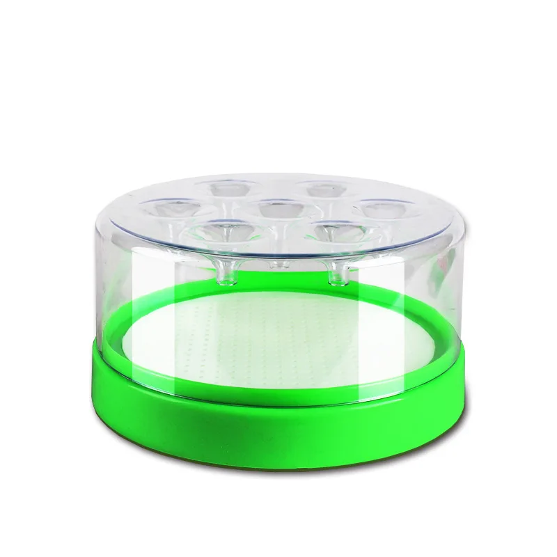 2021 Newest High Quality Reusable Clear Green Killing Fruit Fly Catcher Flies Killer Flying Attractants Trap Destroyer Table