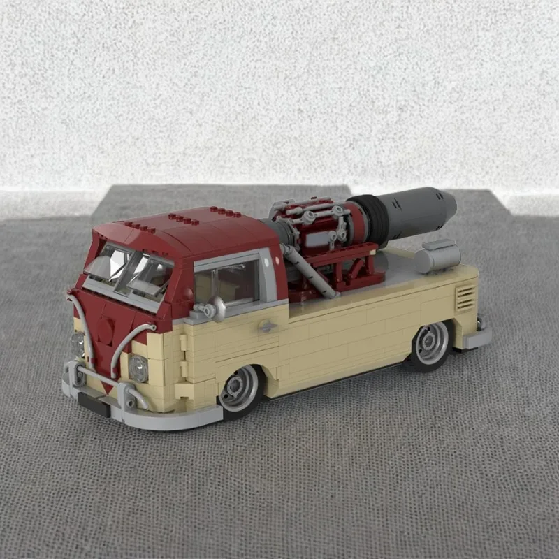Фото Конструктор MOC 1516PCS Oklahoma Willy T1 Jetbus, 1516 деталей, для самостоятельной сборки, в подарок на день рождения и для развития творческих способностей №1