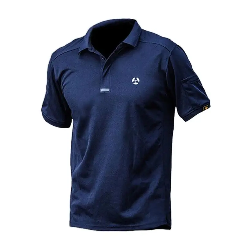 

Men's New Summer Casual Breathable Tactical T-shirt Durable Military Commuter Training Elastic Men's High Quality Top