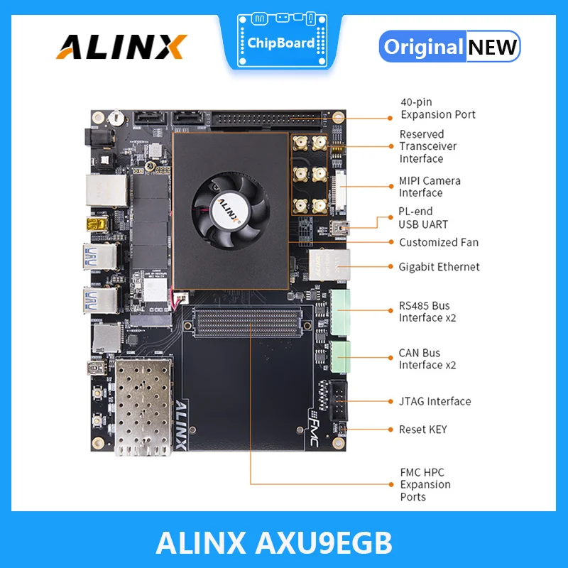 Рисунок 2 - ALINX AXU9EGB: Xilinx Zynq UltraScale