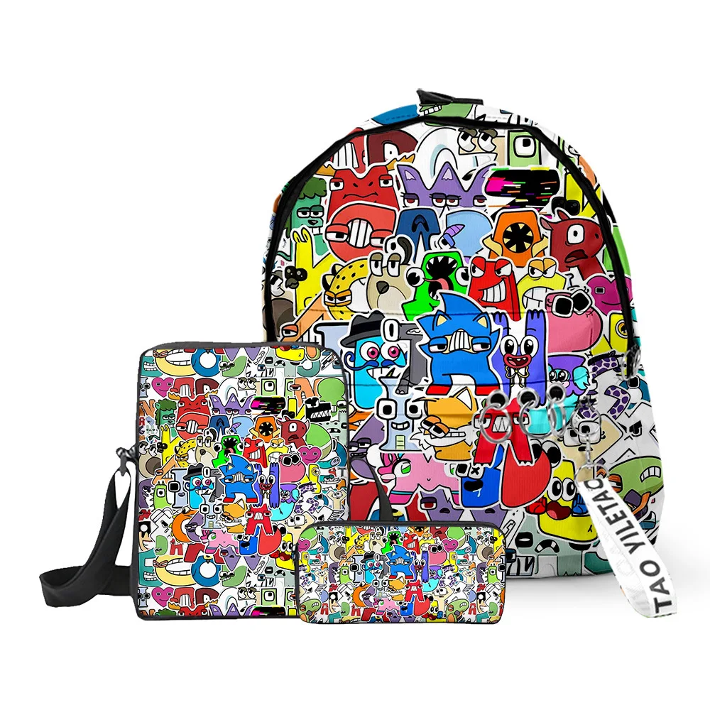 

Рюкзак с 3d-изображением алфавита