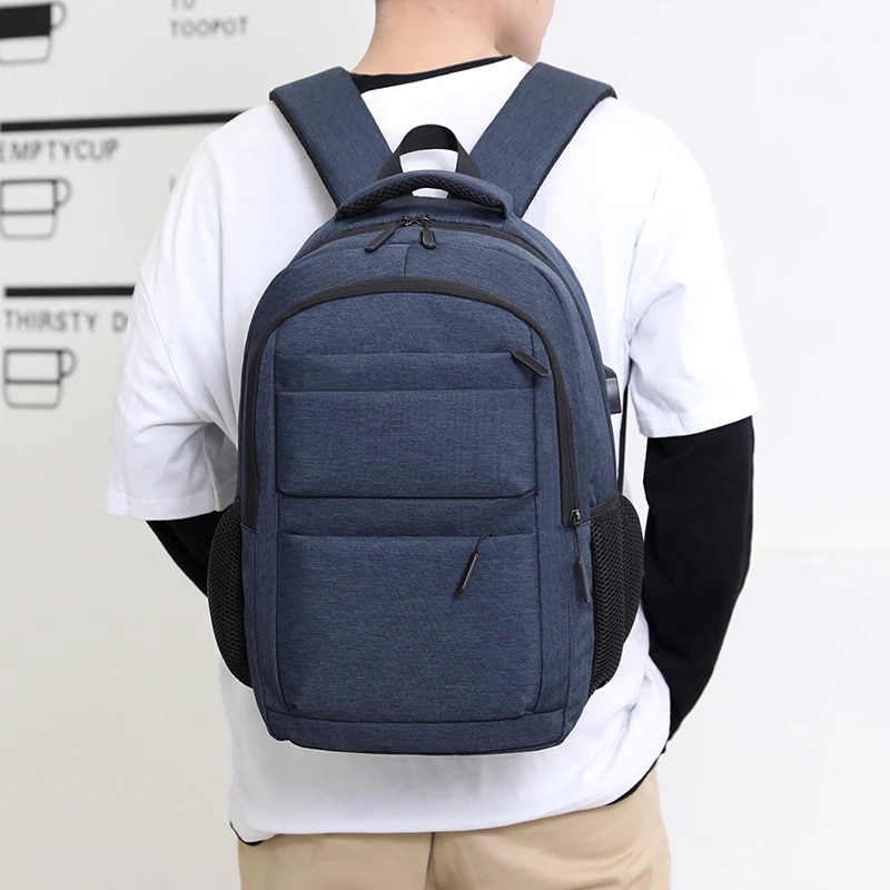 

Рюкзак мужской из ткани Оксфорд, водонепроницаемый, 4 цвета, 15,6 дюйма